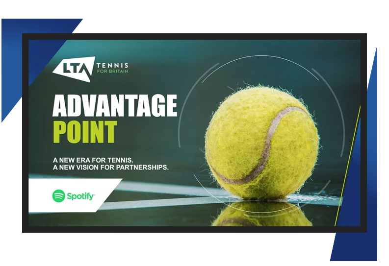 White-label presentation design slide