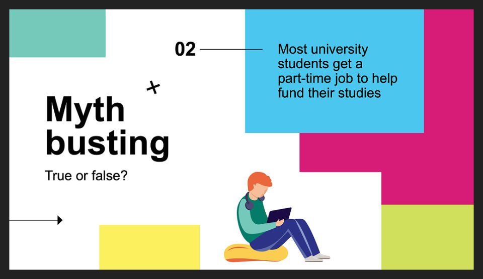 myth busting pitch deck slide