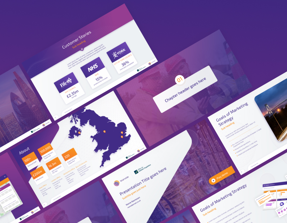 PowerPoint template layouts