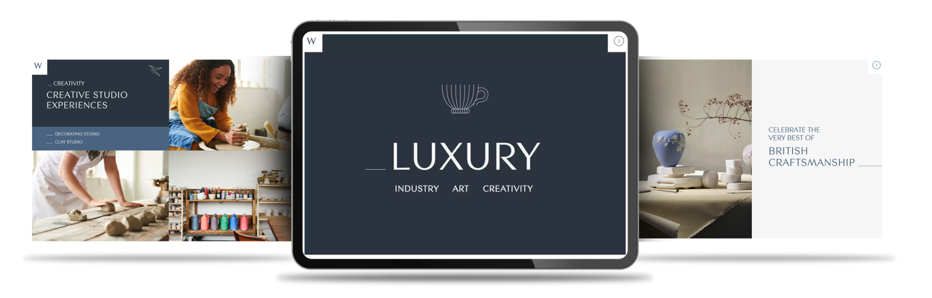 Wedgwood ipad visuals