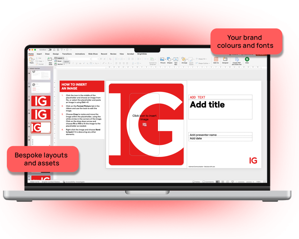 IG PowerPoint template