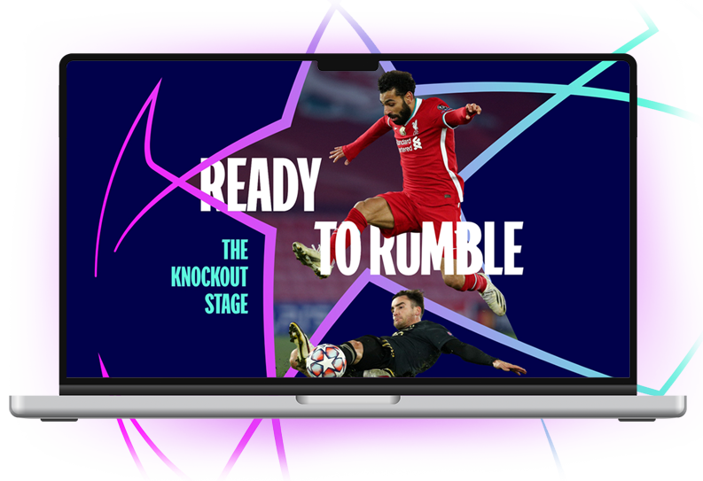 UEFA Champions League presentation design