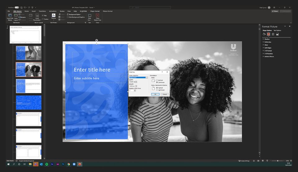 Unilever PPT Template