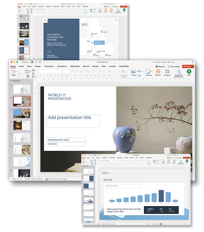 Wedgwood PowerPoint template